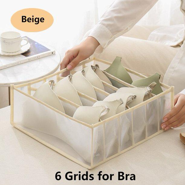 ORGANIZADOR ROPA BRASIER 6 ESPACIOS